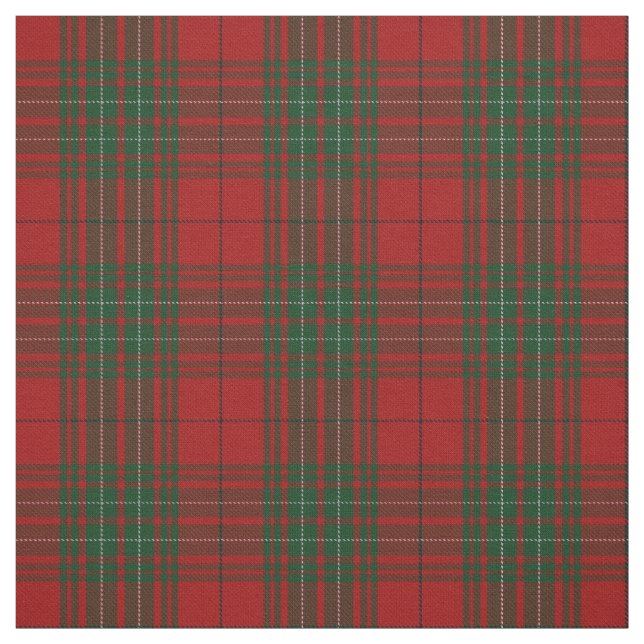 Tecido vermelho da xadrez de Tartan dos Cummings (Modelo)
