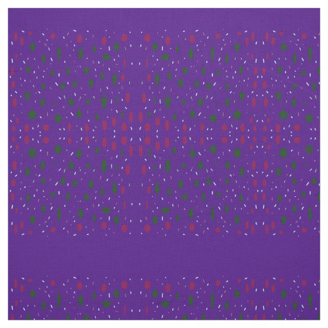 Tecido Vermelho de padrão roxo e profundo mistério escuro (Modelo)