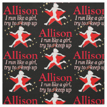 TECIDO VERMELHO E PRETO PERSONALIZADO TRACK STAR