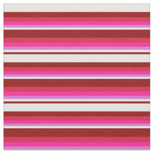 Tecido Vermelho escuro, branco, orquídea, rosa profundo e