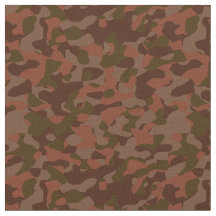 Vermelho escuro, salmão e camuflagem oliva abstrat