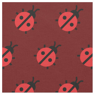 Tecido Vermelho Inseto de Insetos de Bebê Bonito