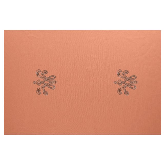 Tecido Vermilion Marie Antoinette initial upholstery (Jarda)