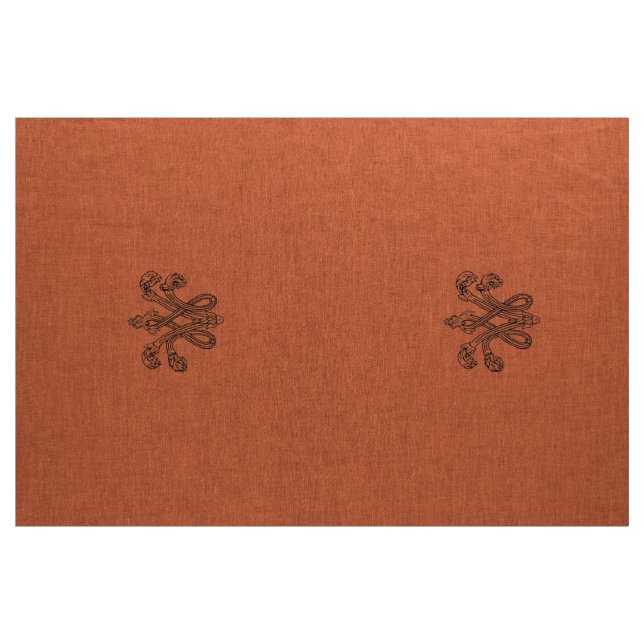 Tecido Vermilion Marie Antoinette initial upholstery (Jarda)