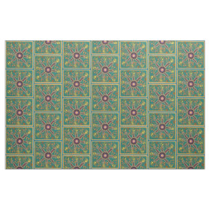 Tecido Viagem tribal maia mexicano de Boho da arte de