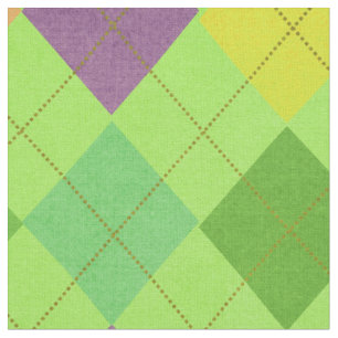 Tecido Vibrant Argyle