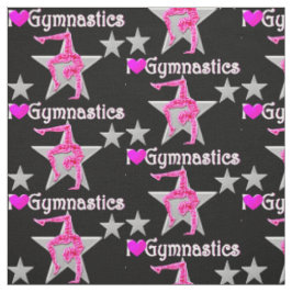 TECIDO VIBRANT PINK E GYMNASTICS PRETO