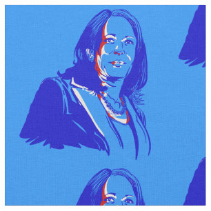 Tecido vice-presidente kamala harris democrata