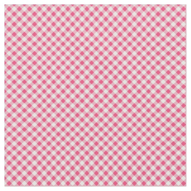 Tecido Vichy Branco Vermelho (Detalhe)