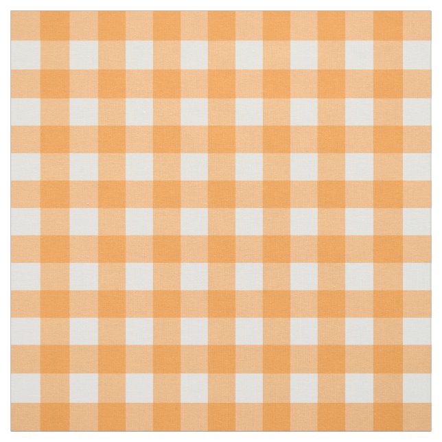Tecido Vichy Orange (Modelo)