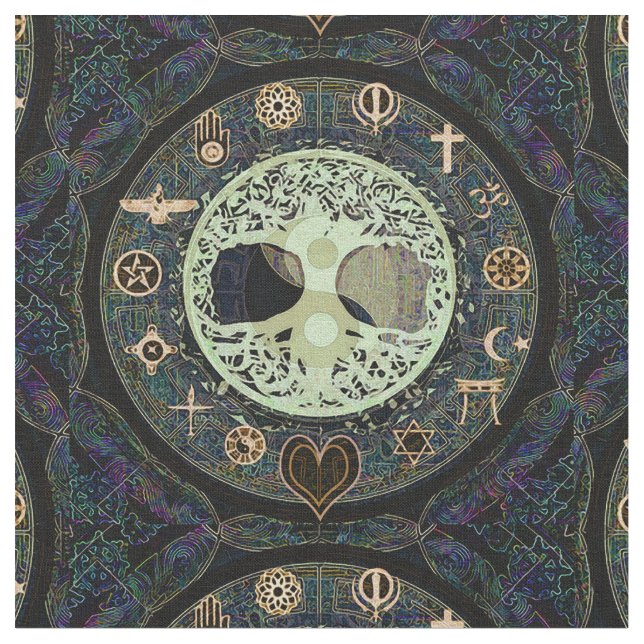 Tecido Vida calma (Detalhe)