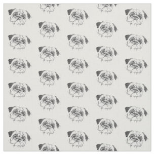 Tecido Vida do Pug