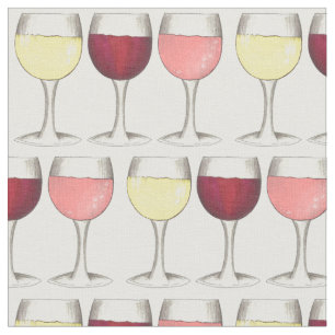 Tecido Vidro de Vidro de Rosé Branco Vermelho Vidro Vinho