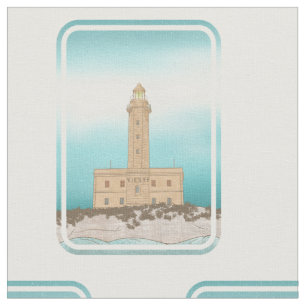 Tecido Vieste Lighthouse Itália
