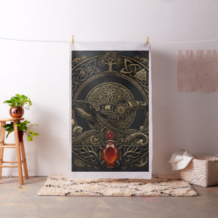 Tecido Viking Whale Steampunk – Guardião do Norte