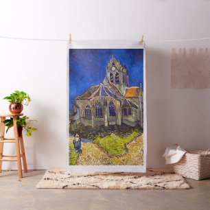 Tecido Vincent van Gogh - A Igreja em Auvers