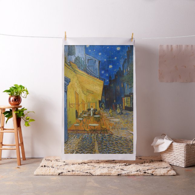 Tecido Vincent van Gogh - Cafe Terrace à Noite (In Situ)