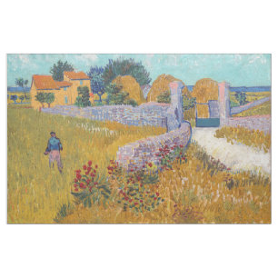 Tecido Vincent van Gogh - Casa de Fazenda em Provença