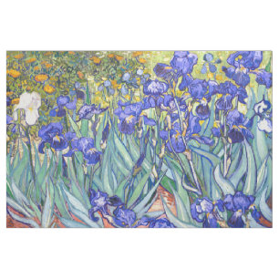 Tecido Vincent Van Gogh Irises Floral Vintage Fine Art