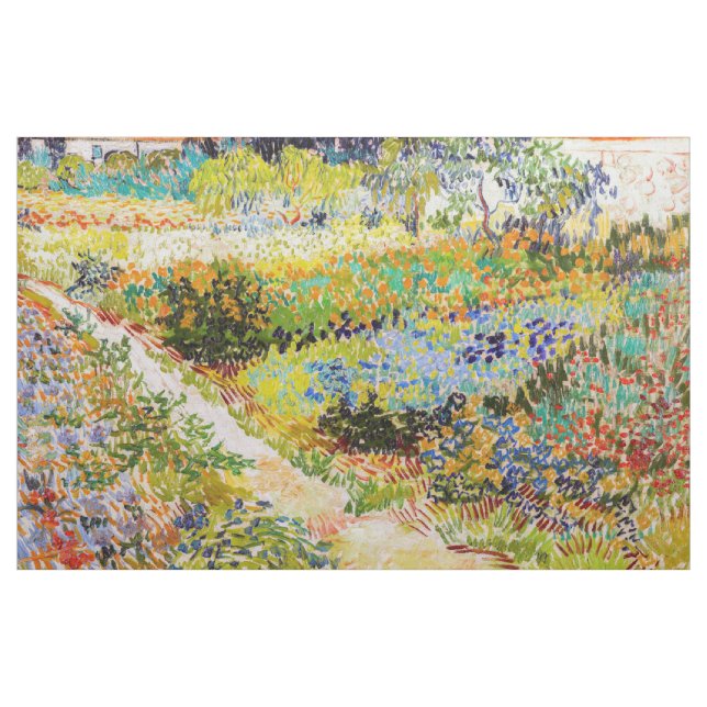 Tecido Vincent van Gogh - Jardim em Arles (Jarda)