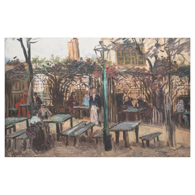 Tecido Vincent Van Gogh - La Guinguette em Montmartre (Jarda)