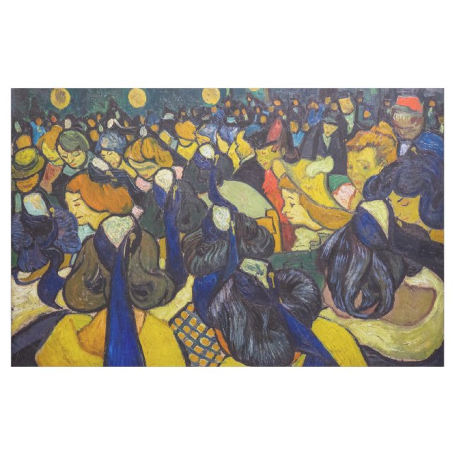 Tecido Vincent van Gogh - O salão de baile em Arles (Jarda)