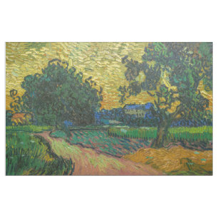 Tecido Vincent van Gogh - Paisagem em Twilight