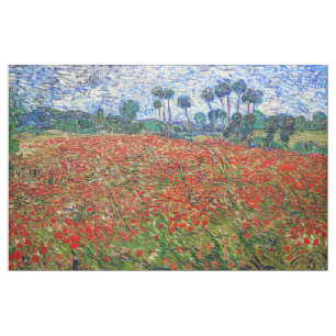 Tecido Vincent van Gogh - Poppy Field