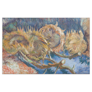 Tecido Vincent van Gogh - Quatro Girassóis Cortados