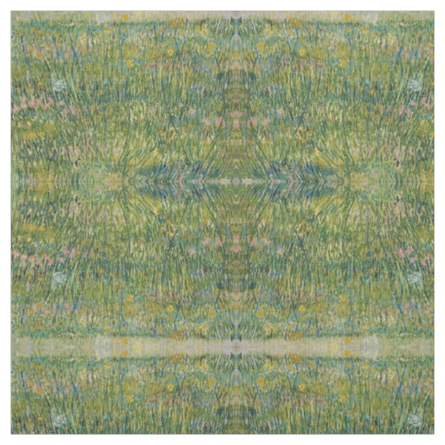 Tecido Vincent van Gogh - Relva (Modelo)