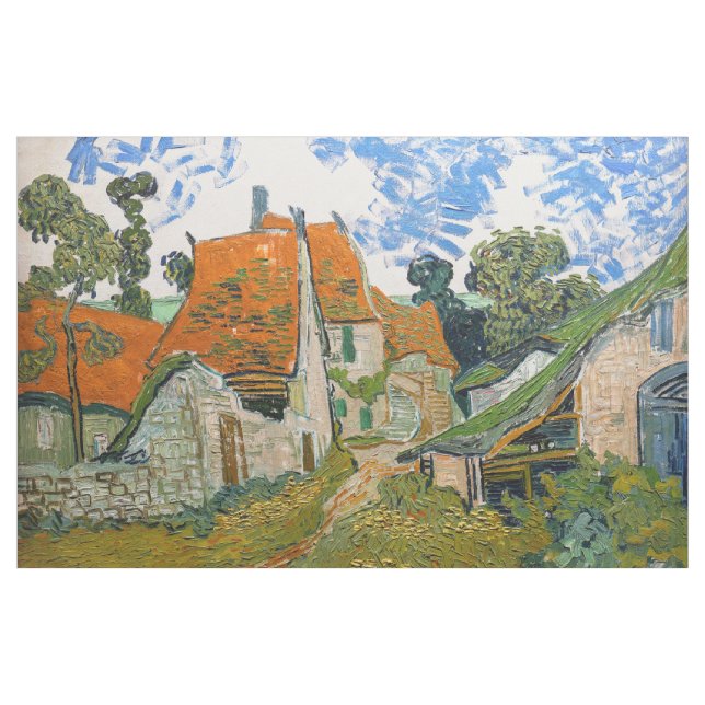 Tecido Vincent van Gogh - Rua em Auvers-sur-Oise (Jarda)