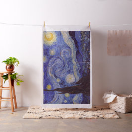 Tecido Vincent Van Gogh Starry Night Vintage Fine Art