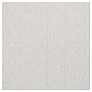 Tecido Vinha Floral Neutra Minimalista
