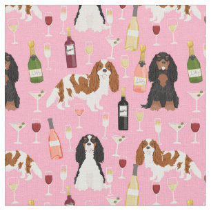 Tecido Vinho rosa-rosa do Rei Carlos Espanhol