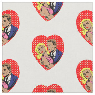 tecido vintage anti-valentine
