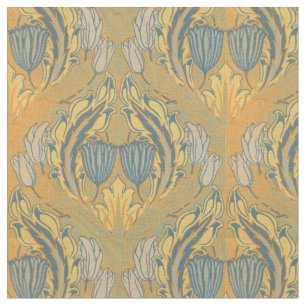 Tecido Vintage Art Nouveau Walter Crane Tulip