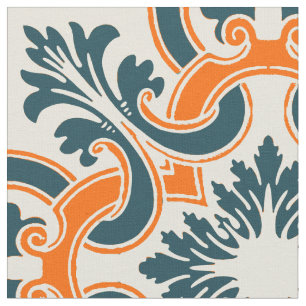 Tecido Vintage azulejo português
