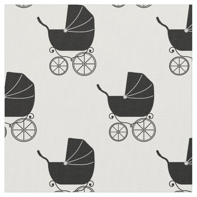 Tecido Vintage Baby Carruagem (Detalhe)