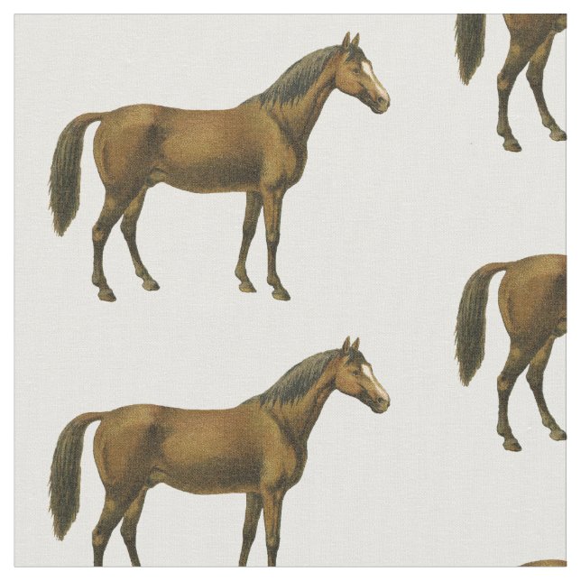 Tecido Vintage Bay Horse (Detalhe)
