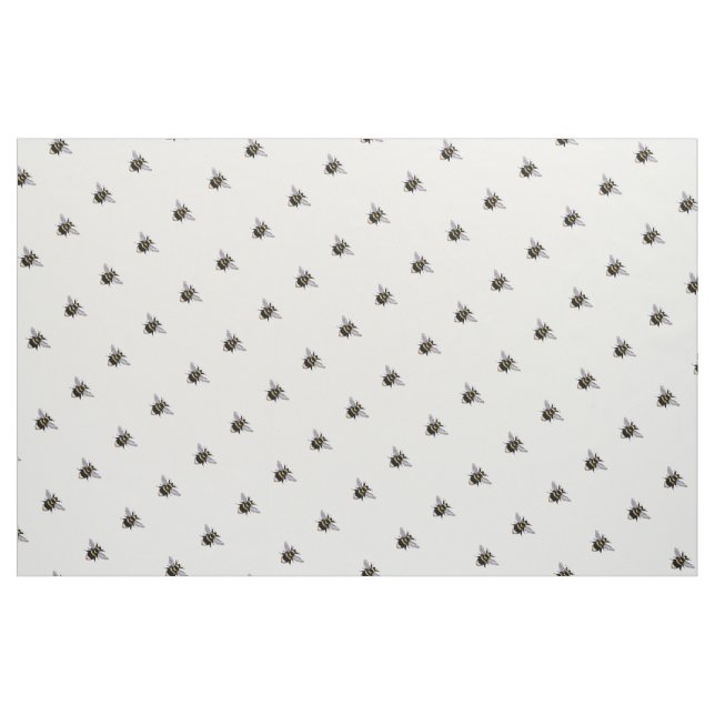 Tecido Vintage Bumble Bee (Fat Quarter)