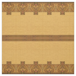 Tecido Vintage Craftsman Mission Art Nouveau Pattern
