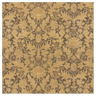 Tecido Vintage Faux Leather Floral
