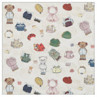 Vintage Fido e Gatinho Dolly Dingle Paper Dolly