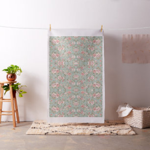 Tecido Vintage Floral Wallpaper