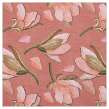 Vintage Magnolia Blossom em Dusty Rosa