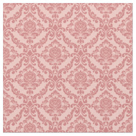 Tecido Vintage Pink Damask
