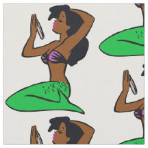 vintage sereia africana