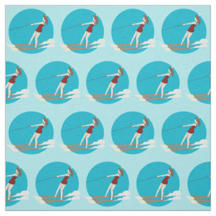 Tecido Vintage-style Waterski
