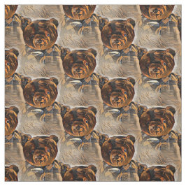 Tecido Vintage Teddy Bear