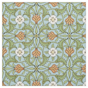 Tecido Vintage Victorian Era Floral Francesa